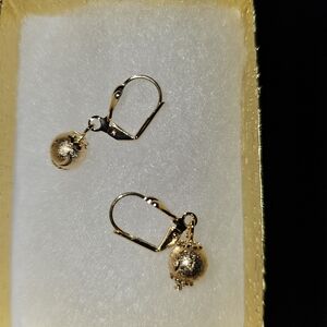 Elegant Gold Drop Earrings